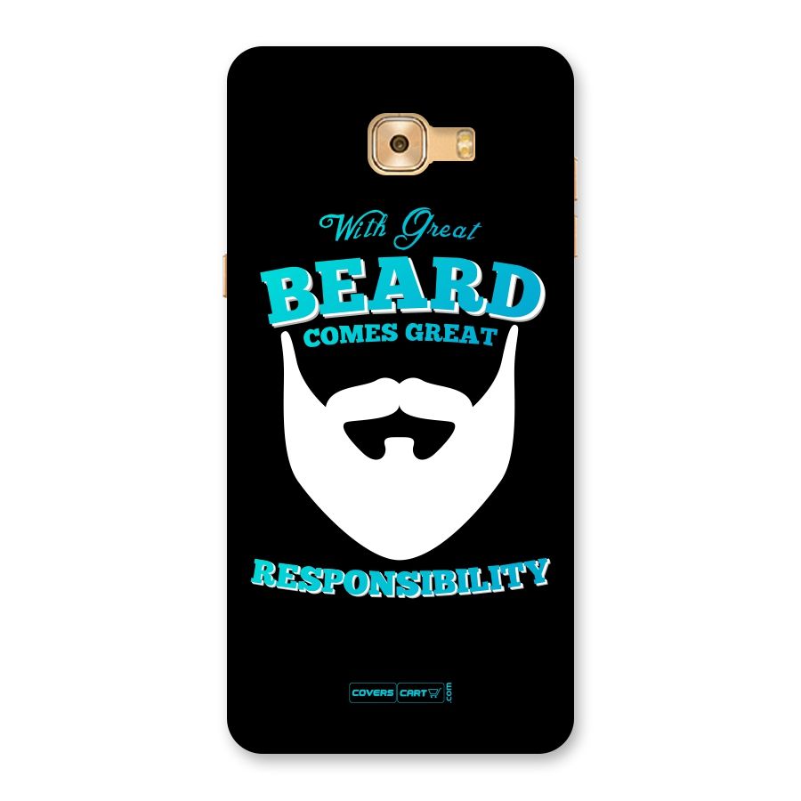Great Beard Back Case for Galaxy C9 Pro