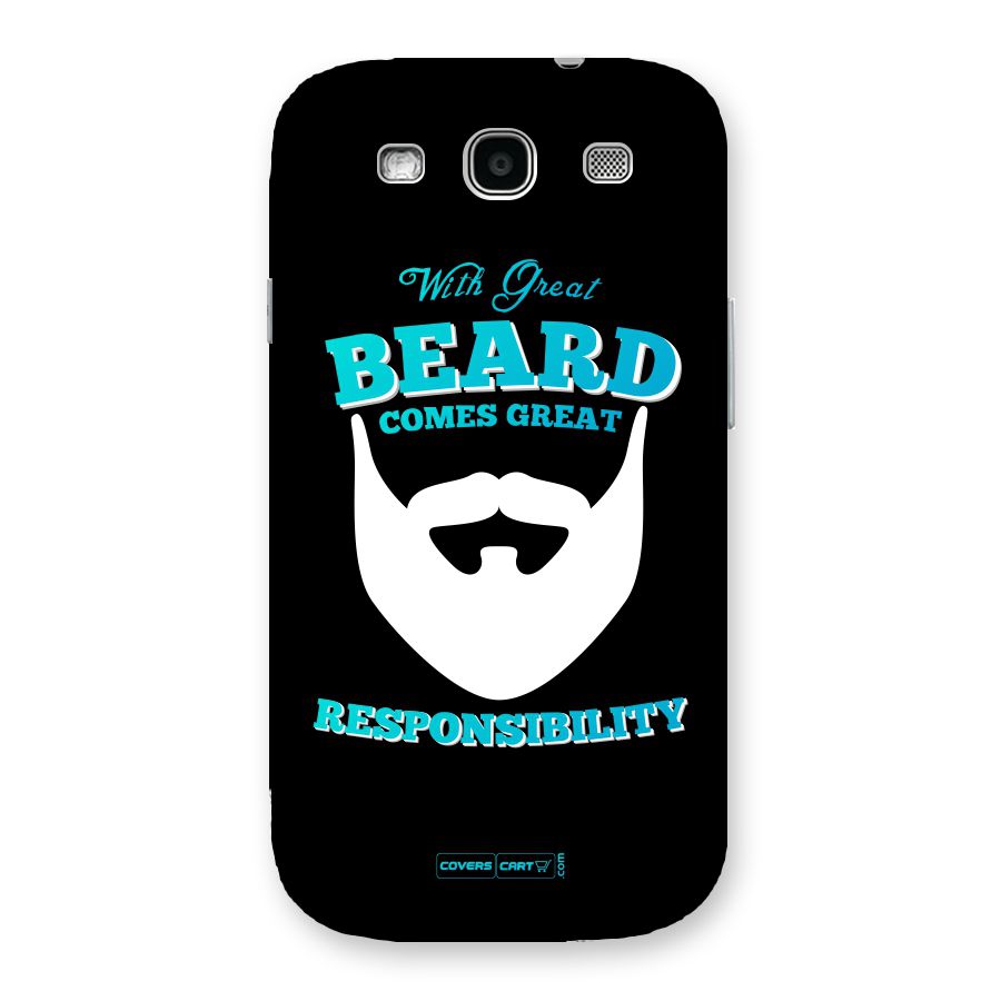 Great Beard Back Case for Galaxy S3