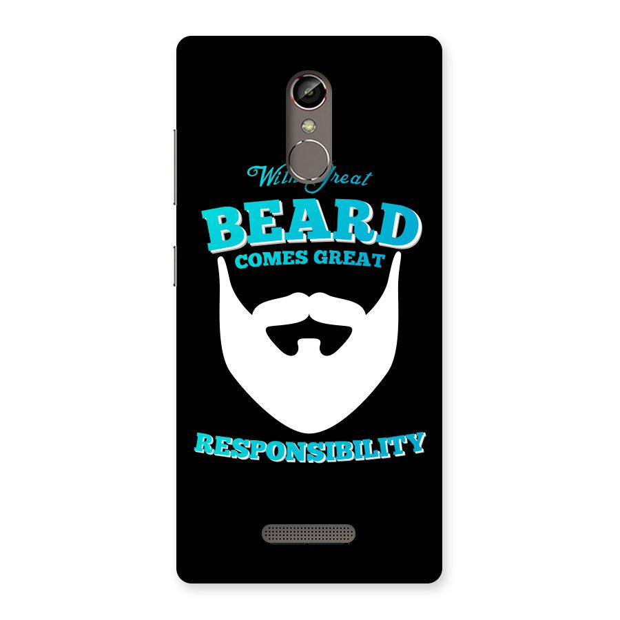Great Beard Back Case for Gionee S6s