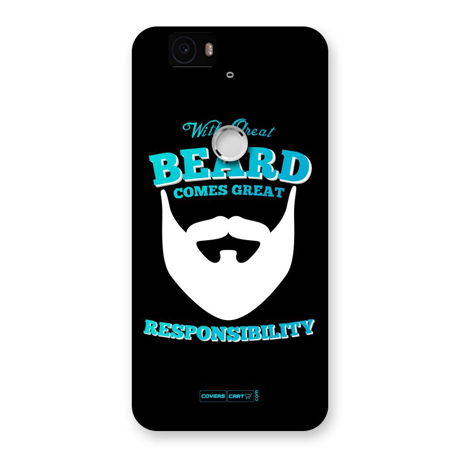 Great Beard Back Case for Google Nexus 6P