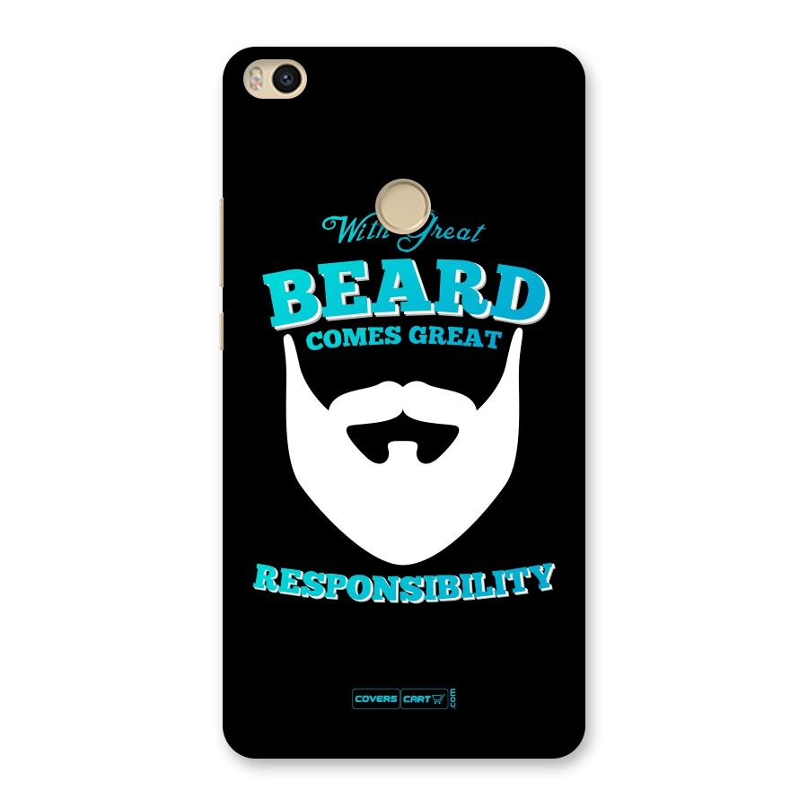 Great Beard Back Case for Mi Max 2