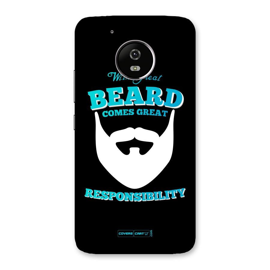Great Beard Back Case for Moto G5