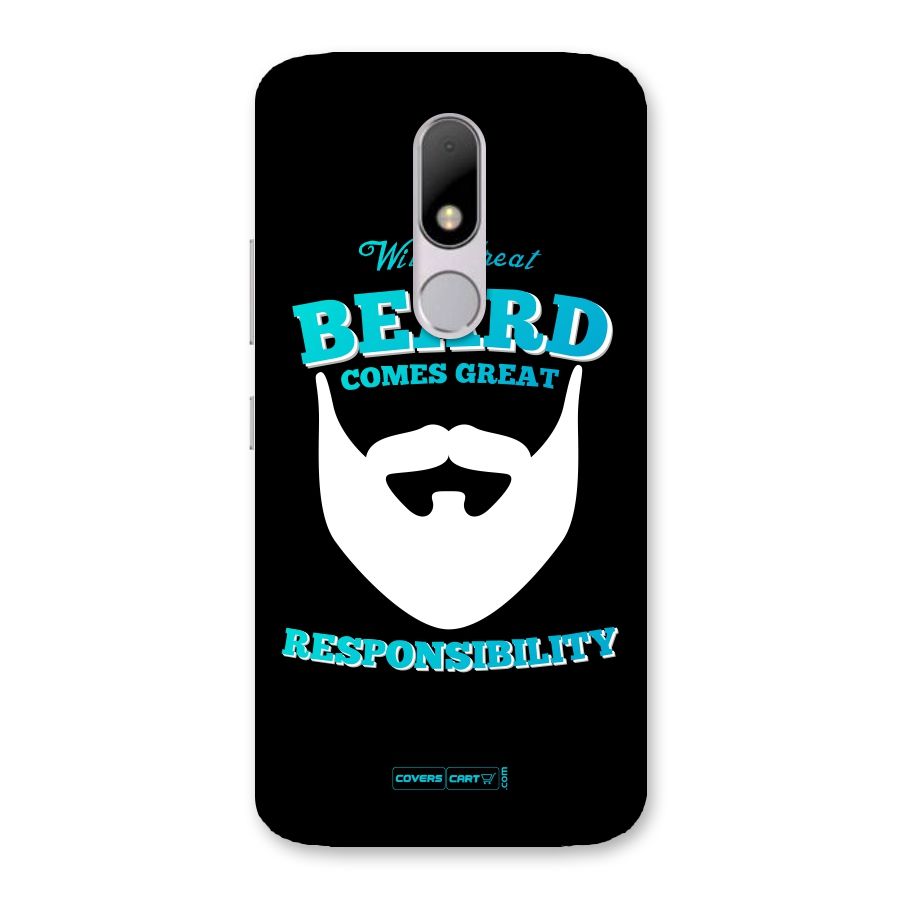 Great Beard Back Case for Moto M