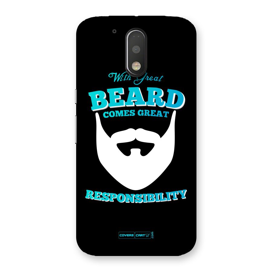 Great Beard Back Case for Motorola Moto G4