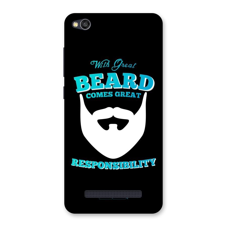 Great Beard Back Case for Redmi 4A