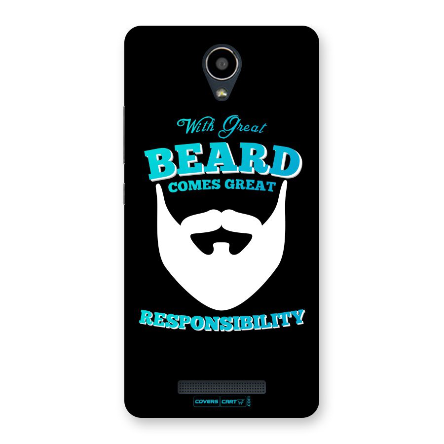 Great Beard Back Case for Redmi Note 2