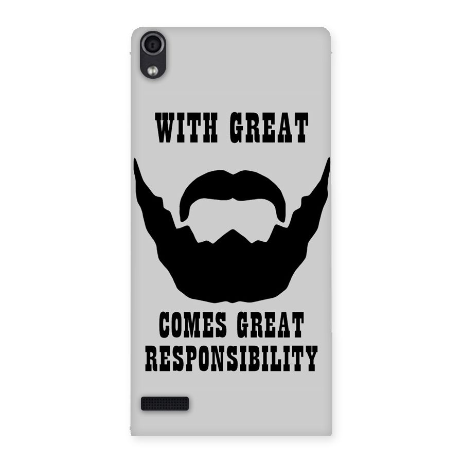 Great Beard Great Responsibility Back Case for Ascend P6