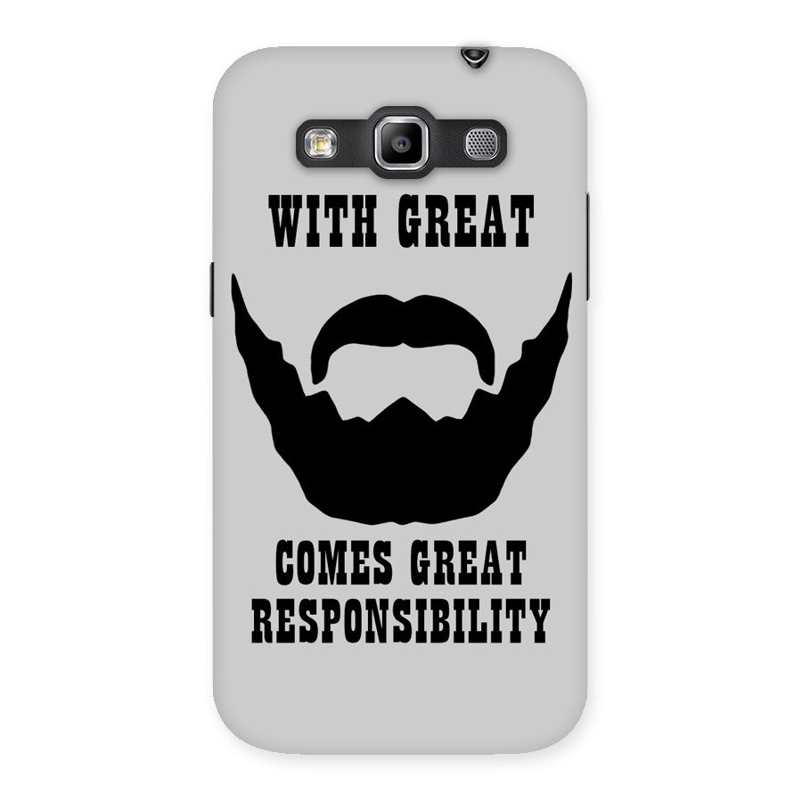 Great Beard Great Responsibility Back Case for Galaxy Grand Quattro