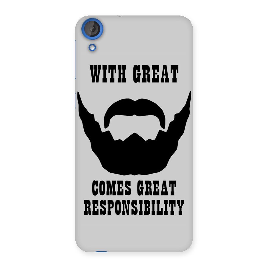 Great Beard Great Responsibility Back Case for HTC Desire 820