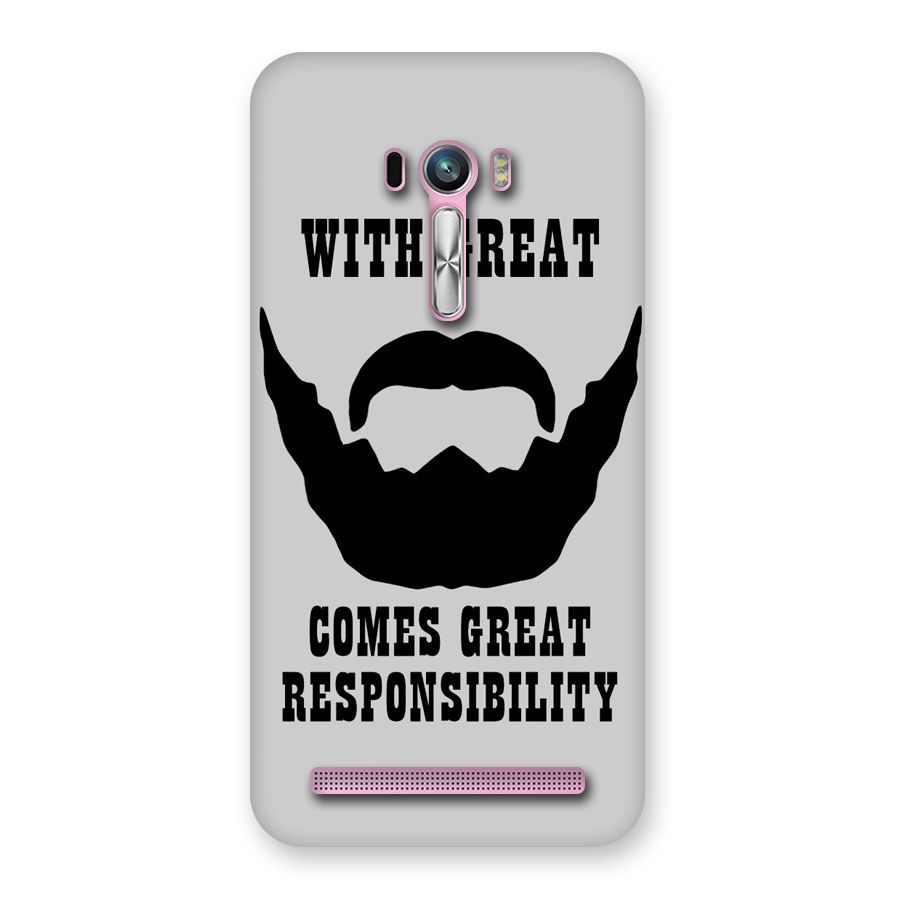 Great Beard Great Responsibility Back Case for Zenfone Selfie