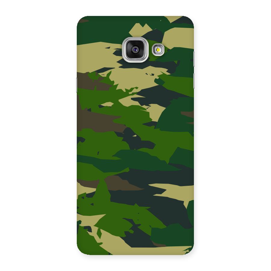 Green Camouflage Army Back Case for Galaxy A7 2016