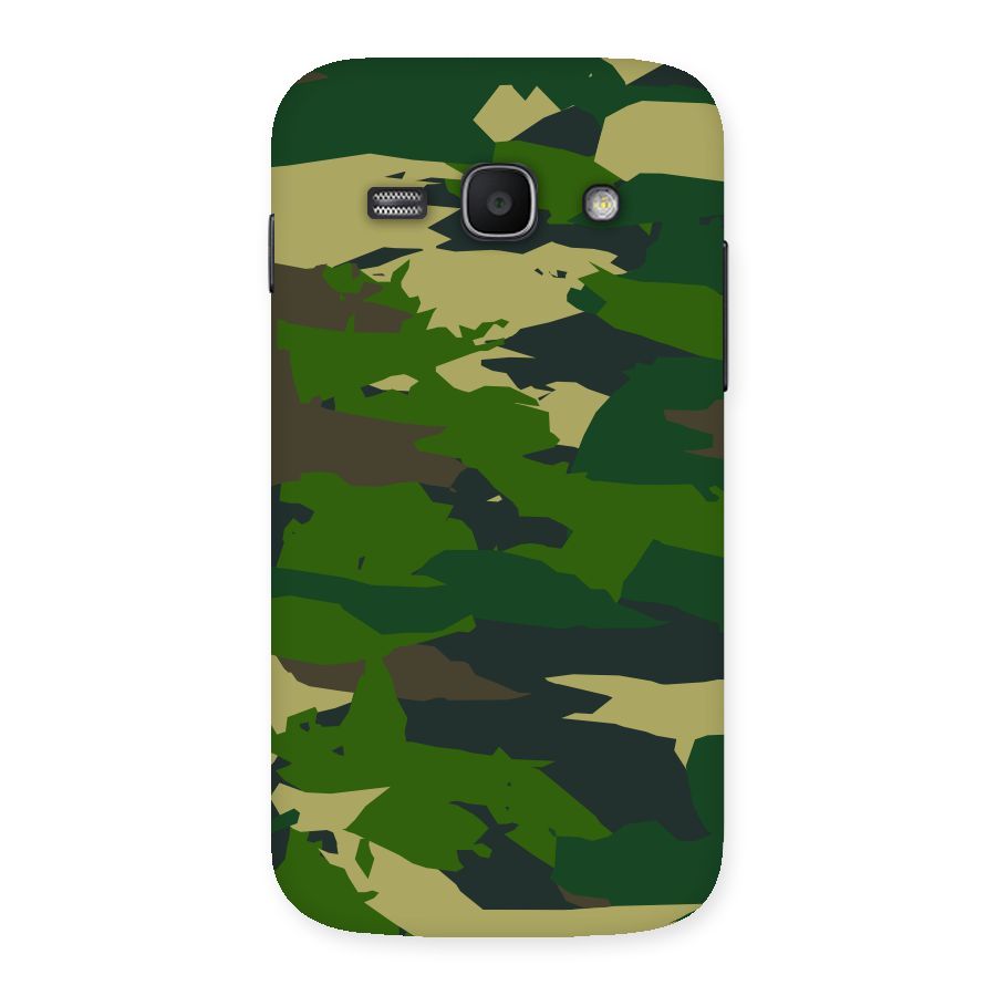 Green Camouflage Army Back Case for Galaxy Ace 3