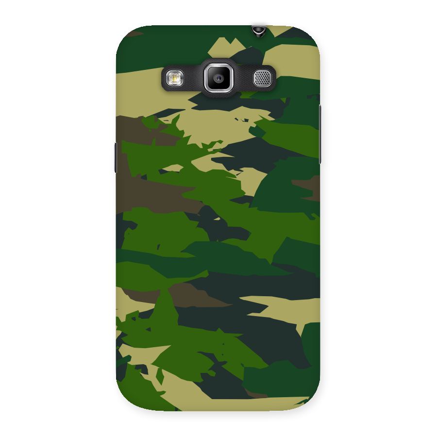 Green Camouflage Army Back Case for Galaxy Grand Quattro