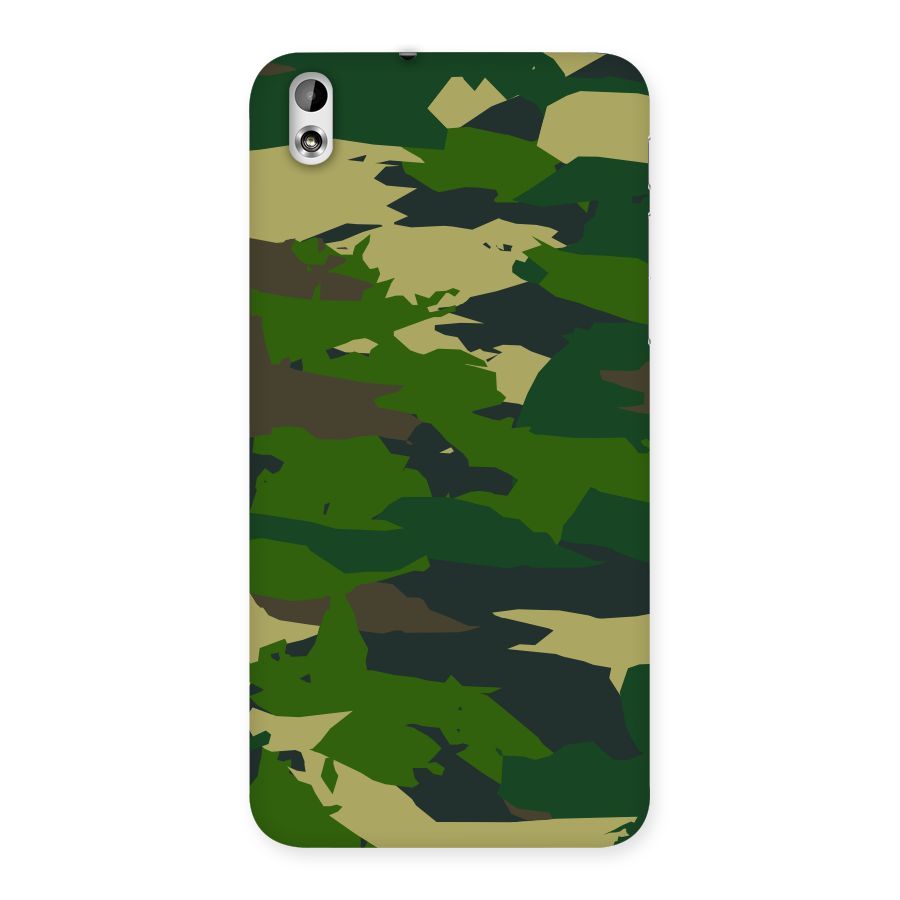 Green Camouflage Army Back Case for HTC Desire 816g