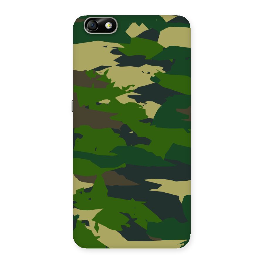 Green Camouflage Army Back Case for Honor 4X