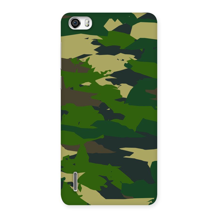 Green Camouflage Army Back Case for Honor 6