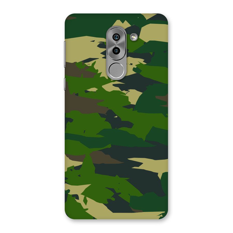 Green Camouflage Army Back Case for Honor 6X