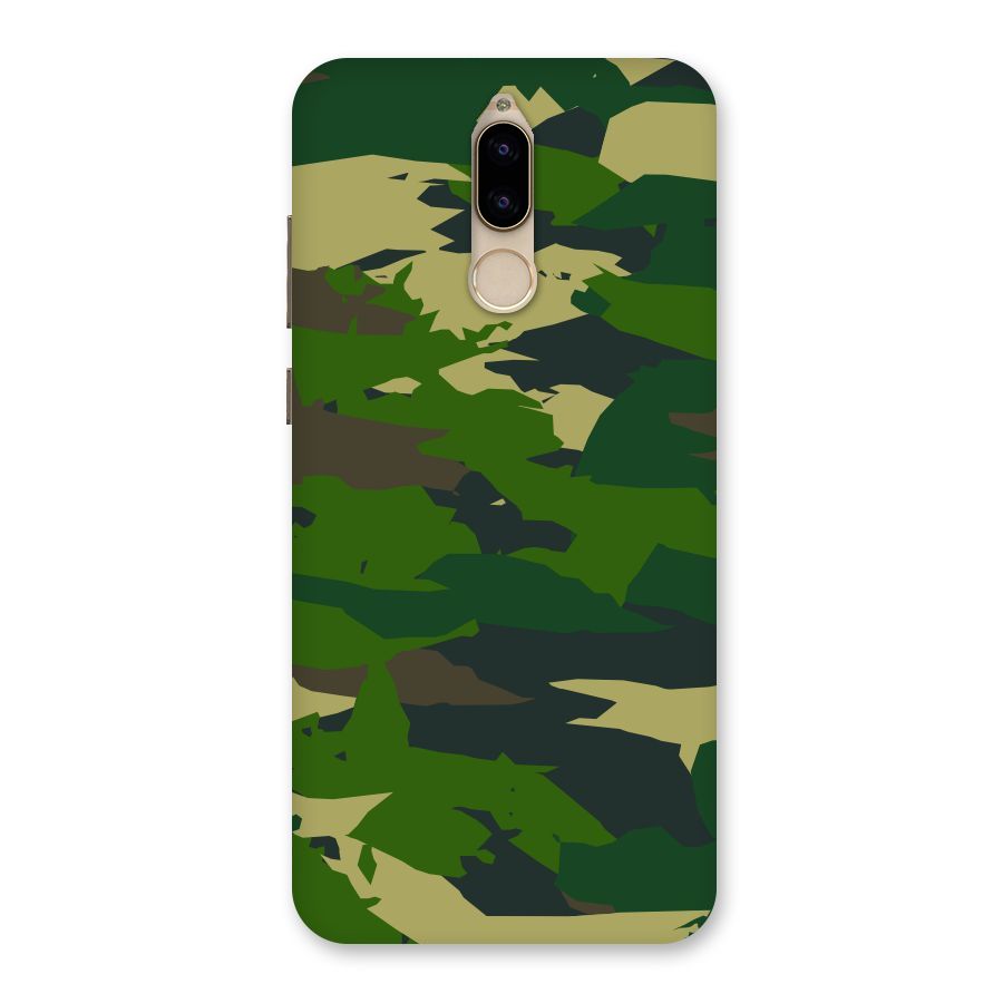 Green Camouflage Army Back Case for Honor 9i