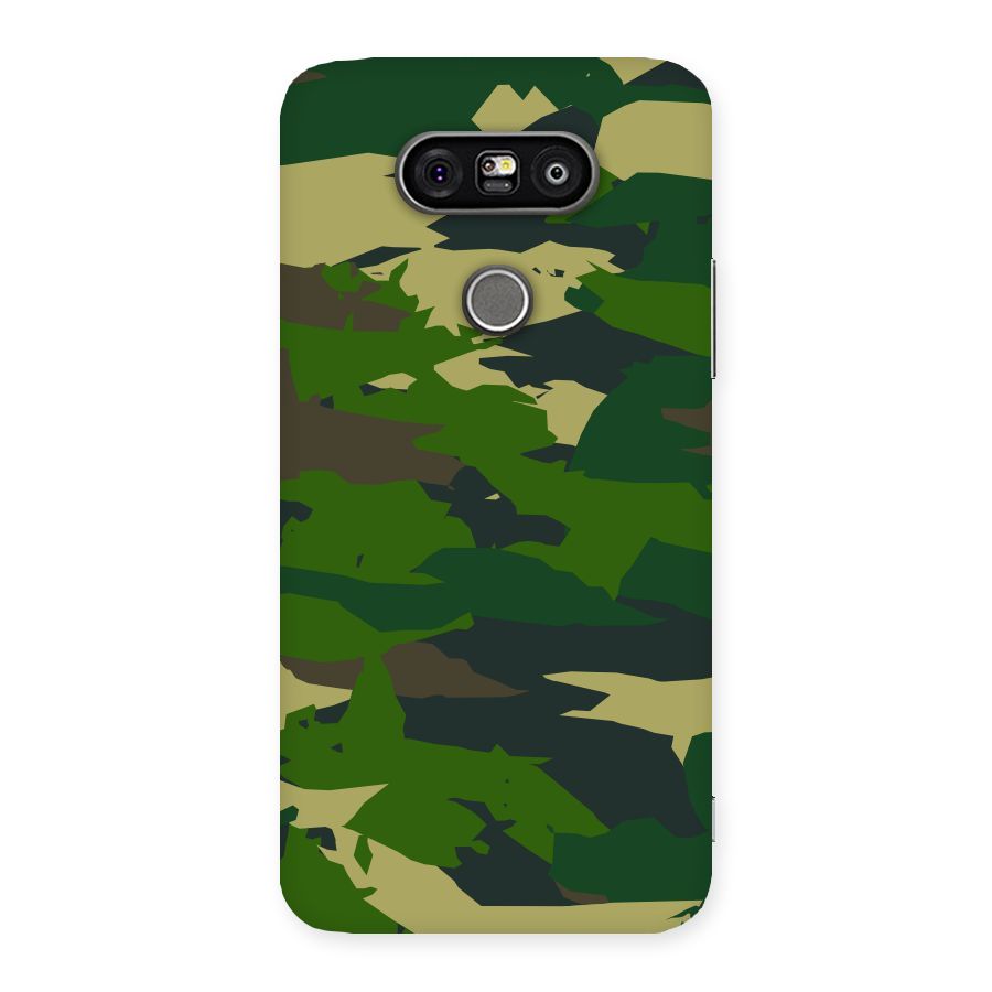 Green Camouflage Army Back Case for LG G5
