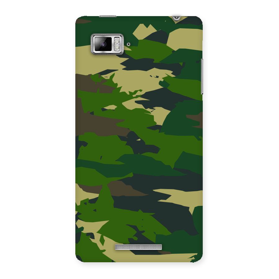 Green Camouflage Army Back Case for Lenovo Vibe Z K910