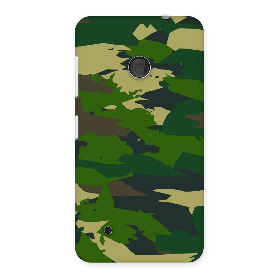 Green Camouflage Army Back Case for Lumia 530