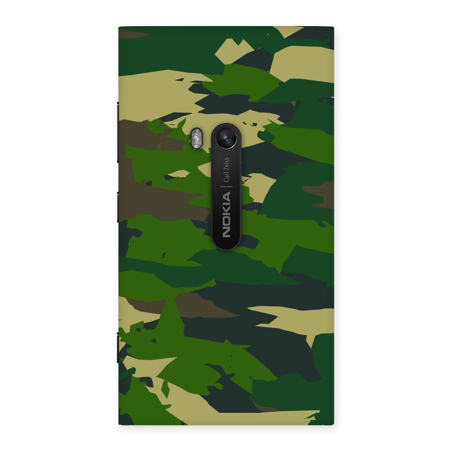Green Camouflage Army Back Case for Lumia 920