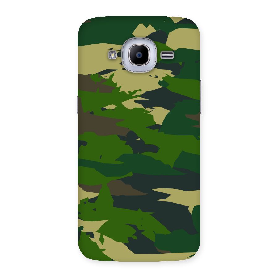 Green Camouflage Army Back Case for Samsung Galaxy J2 2016