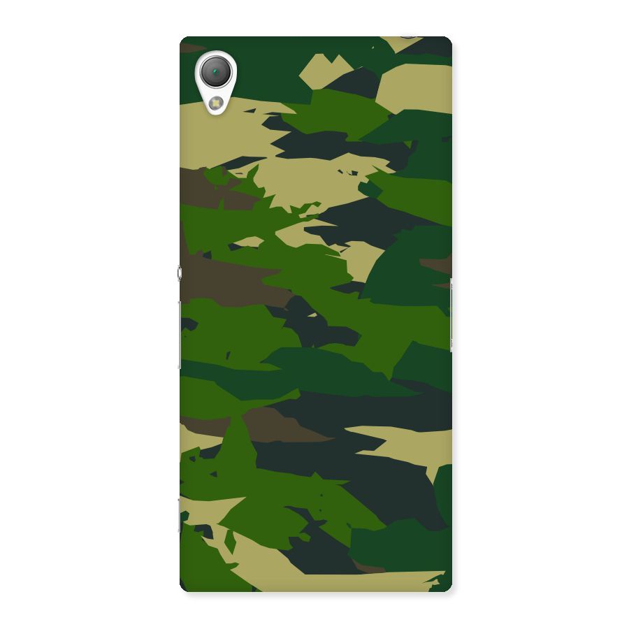 Green Camouflage Army Back Case for Sony Xperia Z3