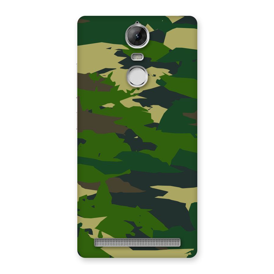 Green Camouflage Army Back Case for Vibe K5 Note