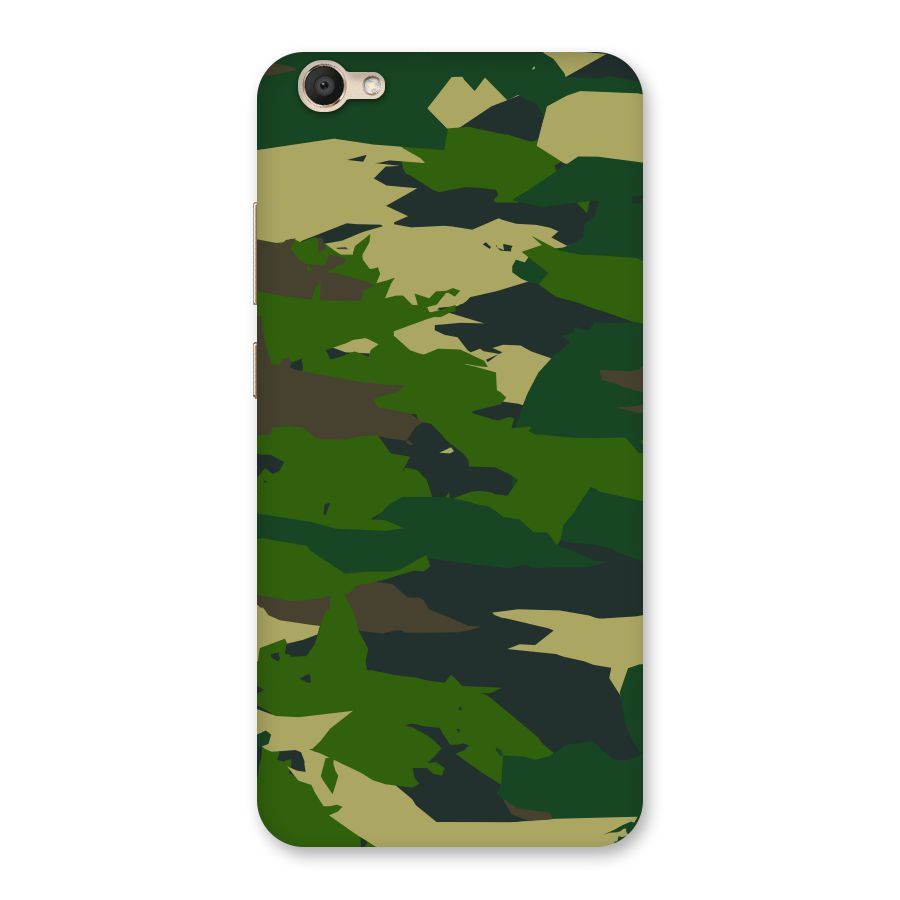 Green Camouflage Army Back Case for Vivo V5