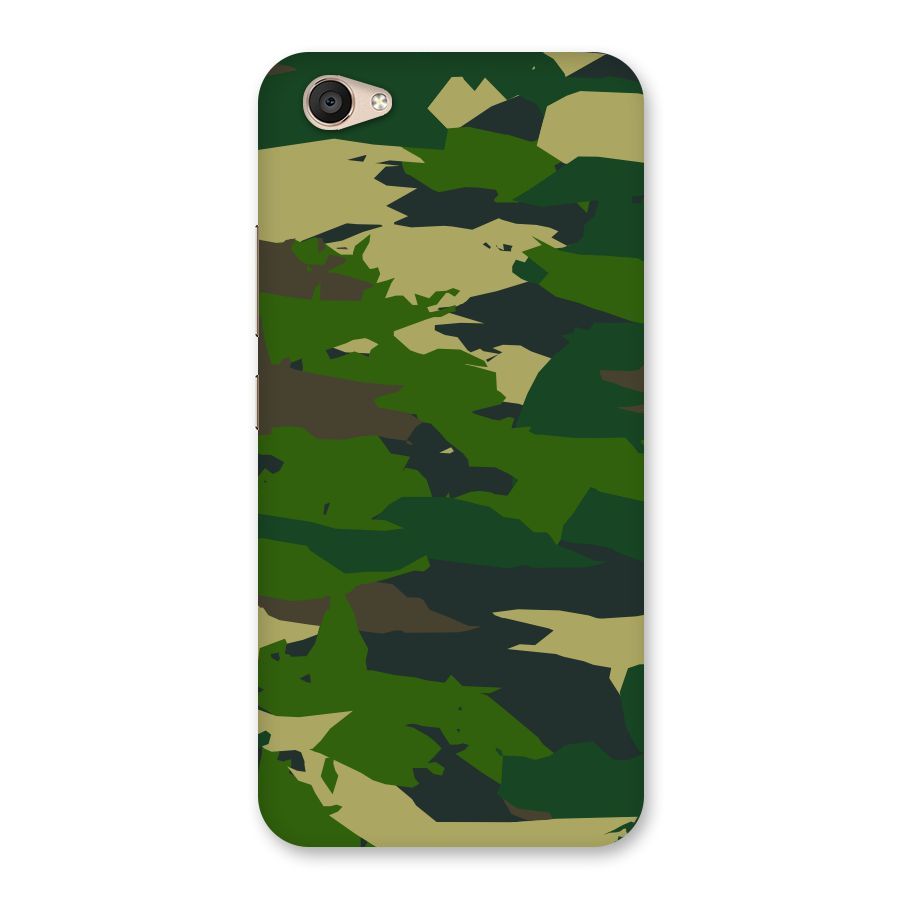 Green Camouflage Army Back Case for Vivo V5 Plus