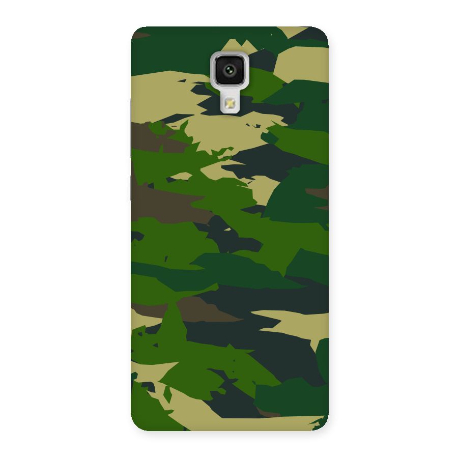 Green Camouflage Army Back Case for Xiaomi Mi 4