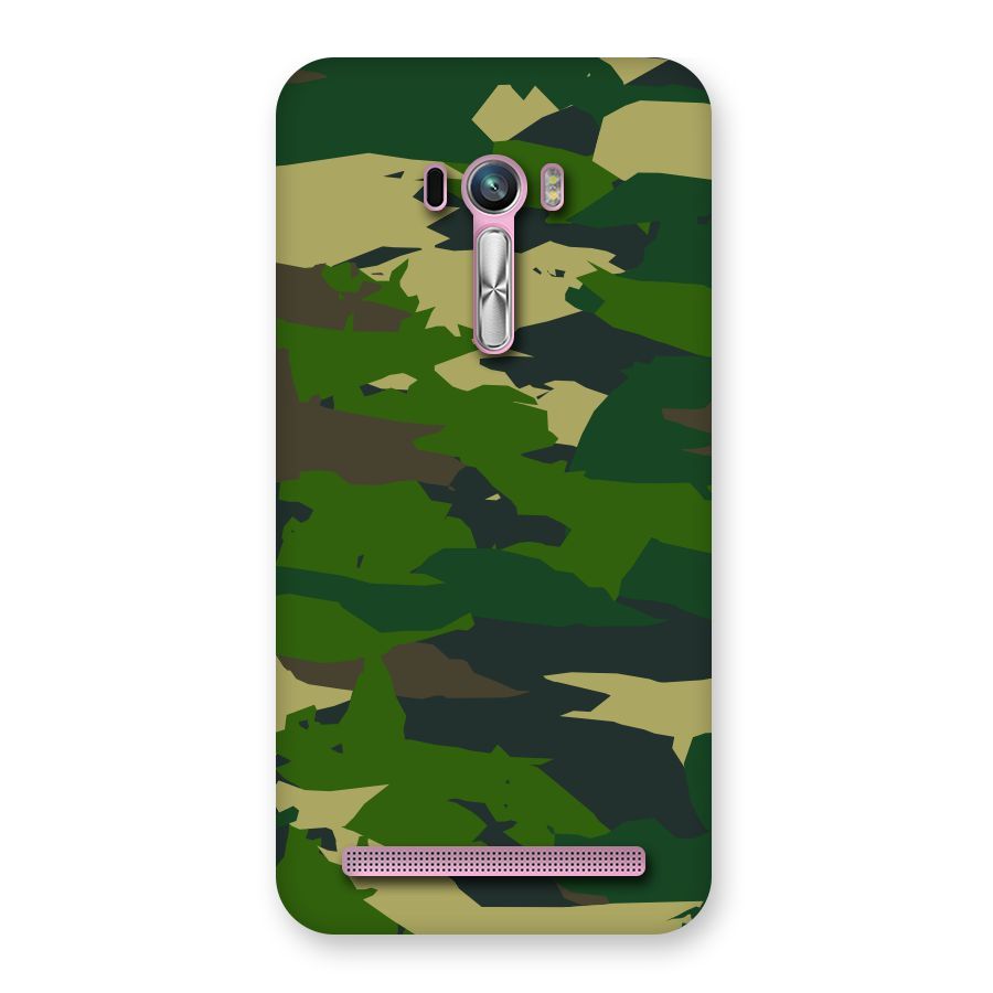Green Camouflage Army Back Case for Zenfone Selfie