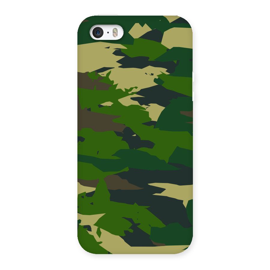 Green Camouflage Army Back Case for iPhone 5 5S