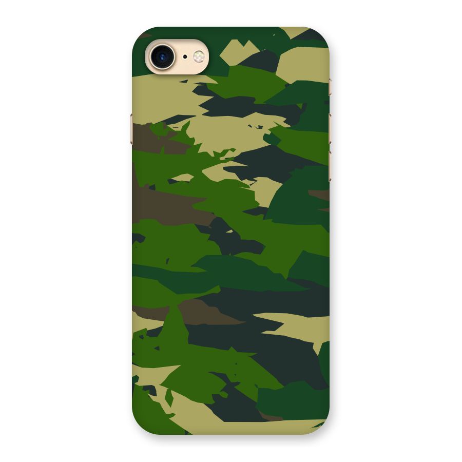 Green Camouflage Army Back Case for iPhone 7