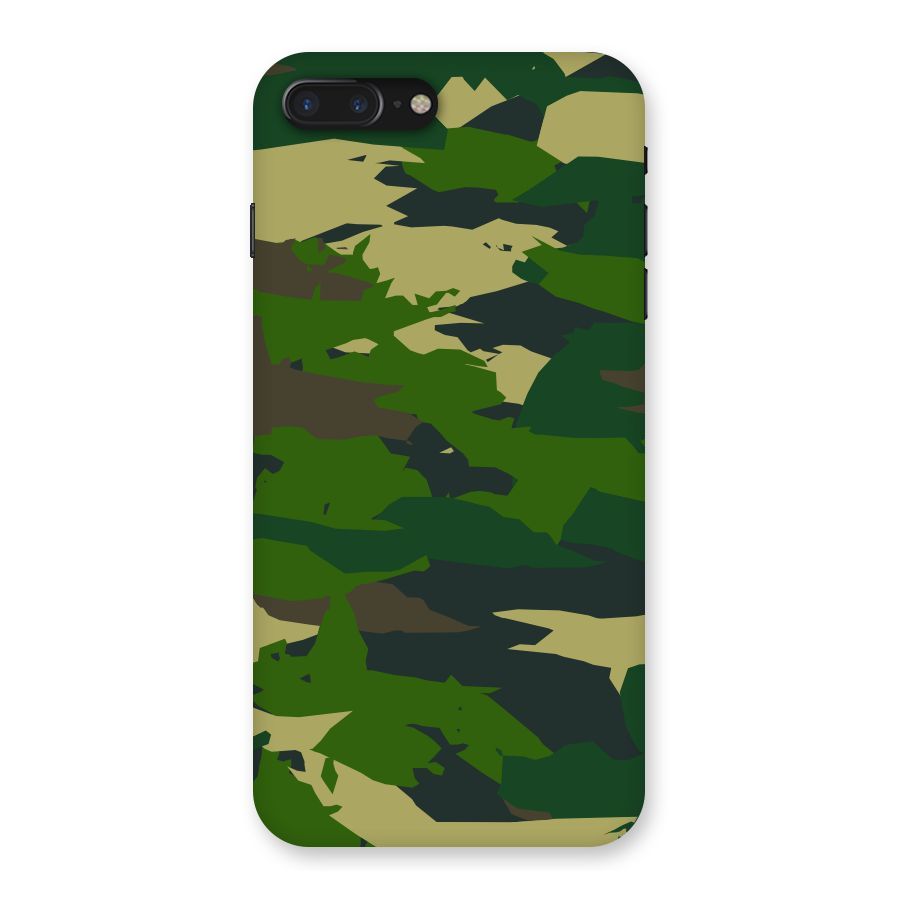 Green Camouflage Army Back Case for iPhone 7 Plus