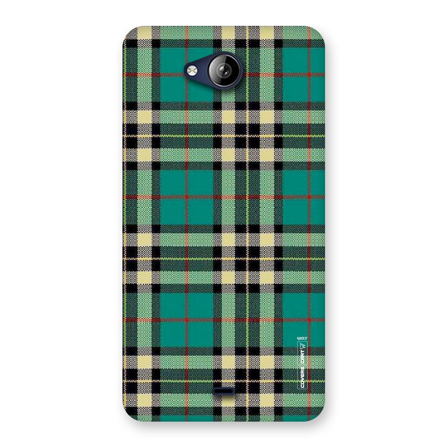Green Check Back Case for Canvas Play Q355