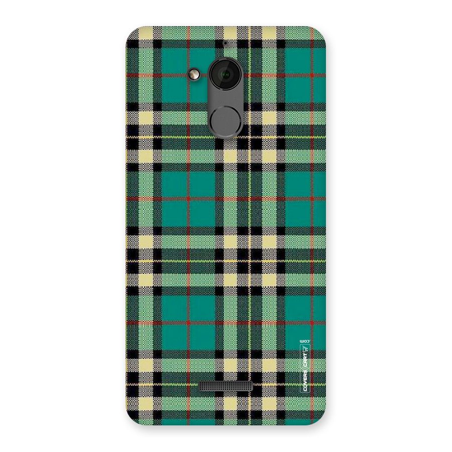 Green Check Back Case for Coolpad Note 5