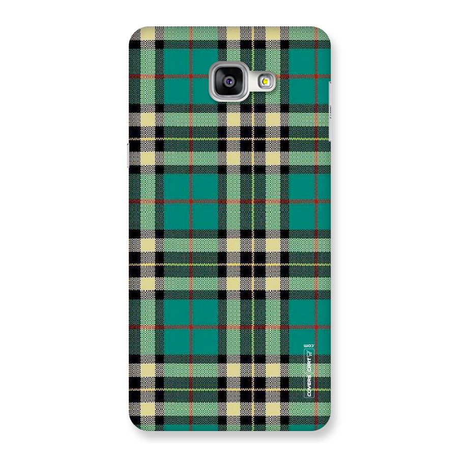 Green Check Back Case for Galaxy A9