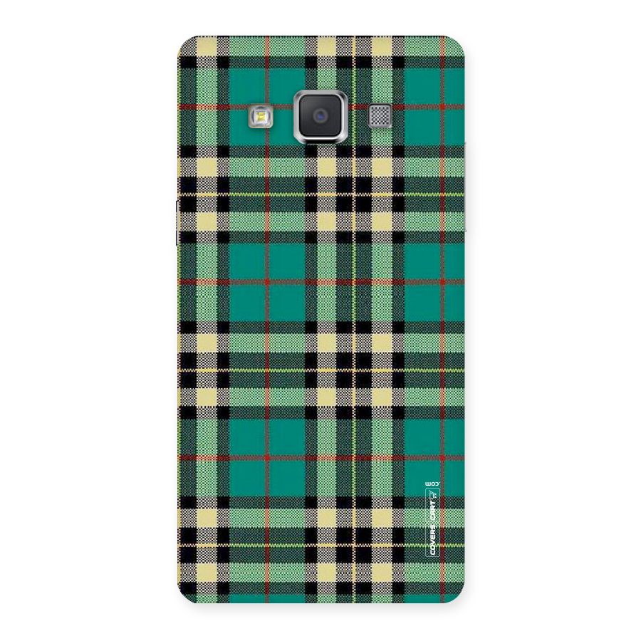 Green Check Back Case for Galaxy Grand Max