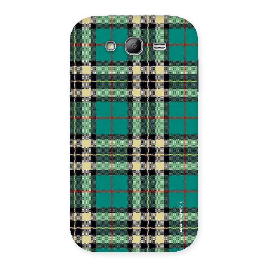 Green Check Back Case for Galaxy Grand Neo Plus
