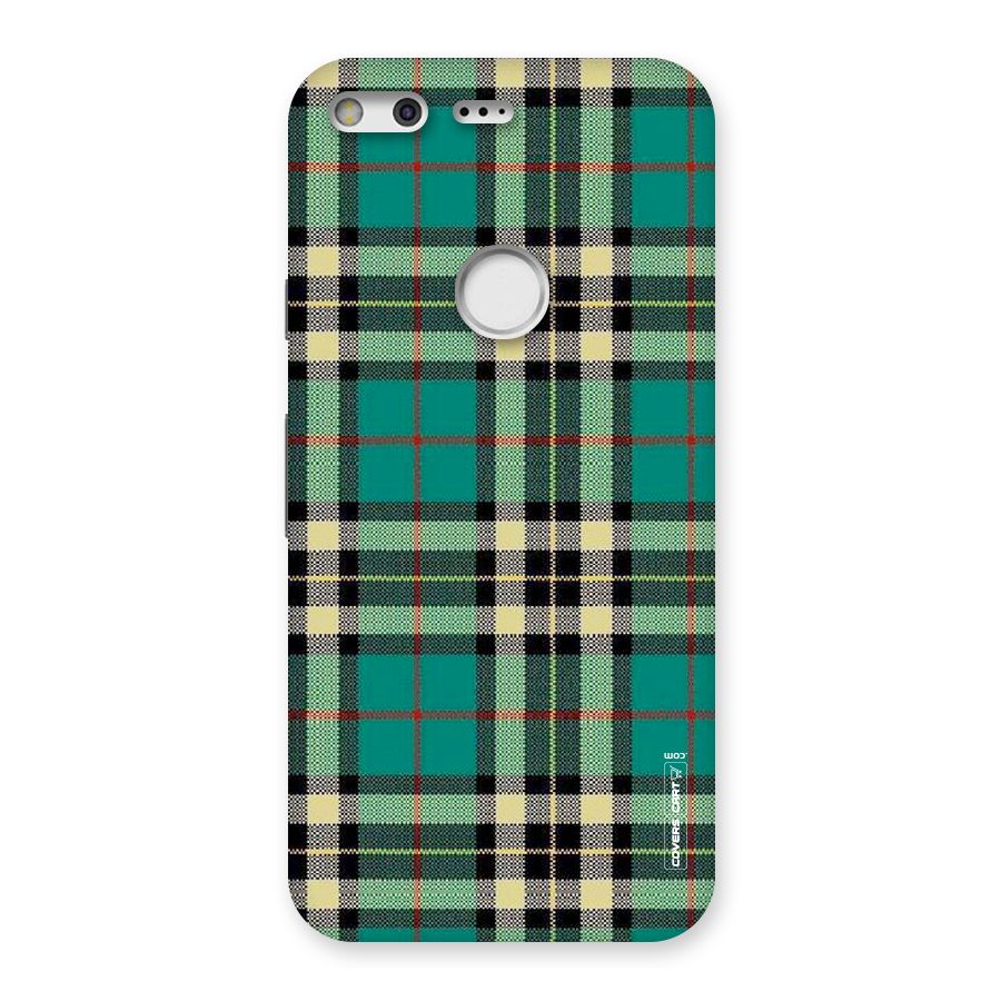 Green Check Back Case for Google Pixel