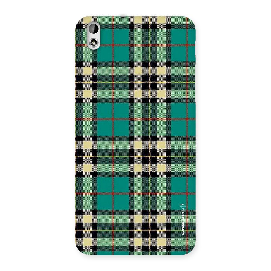 Green Check Back Case for HTC Desire 816g