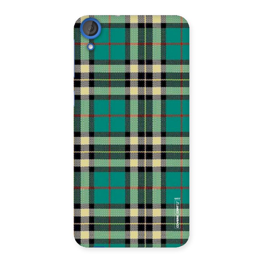 Green Check Back Case for HTC Desire 820