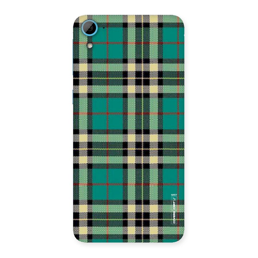 Green Check Back Case for HTC Desire 826