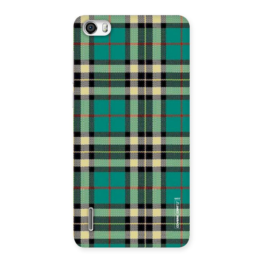 Green Check Back Case for Honor 6