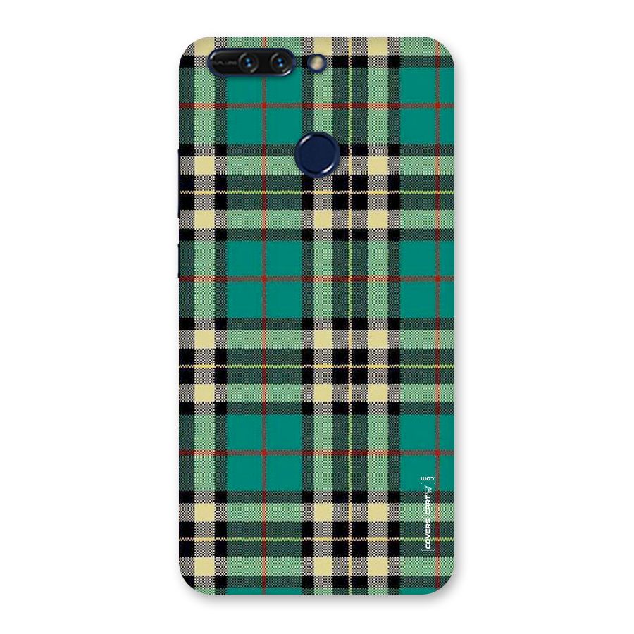 Green Check Back Case for Honor 8 Pro