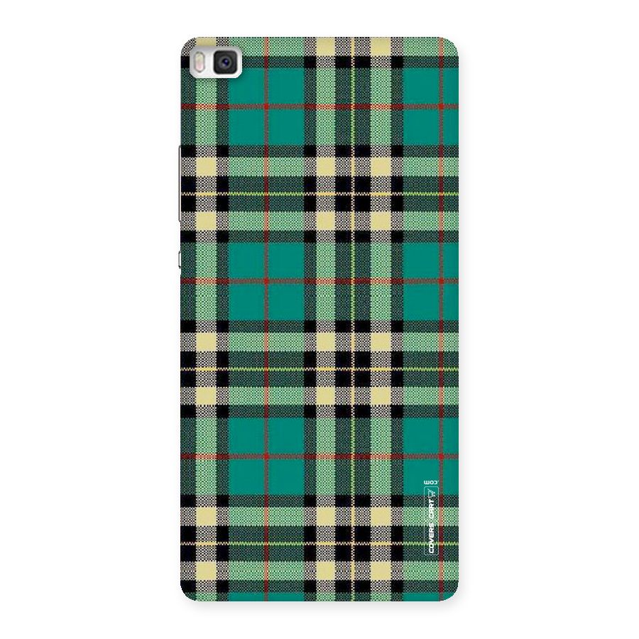 Green Check Back Case for Huawei P8