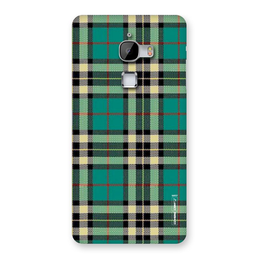 Green Check Back Case for LeTv Le Max