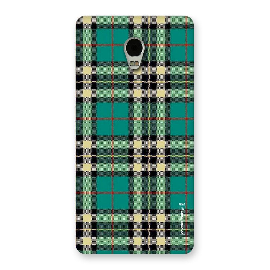 Green Check Back Case for Lenovo Vibe P1